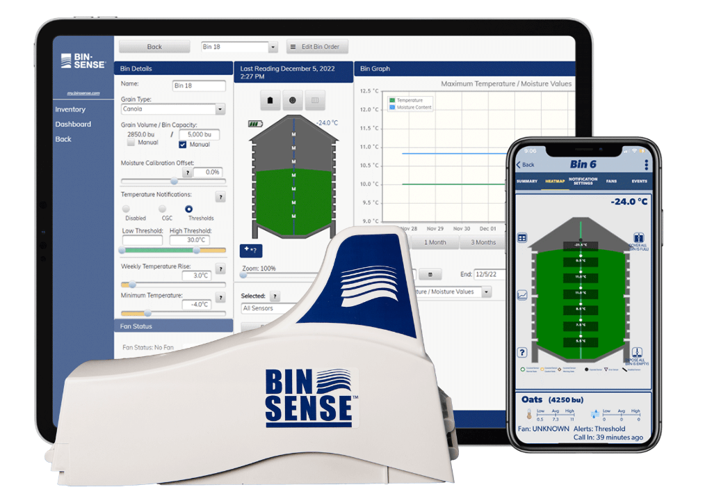 bin sense monitor